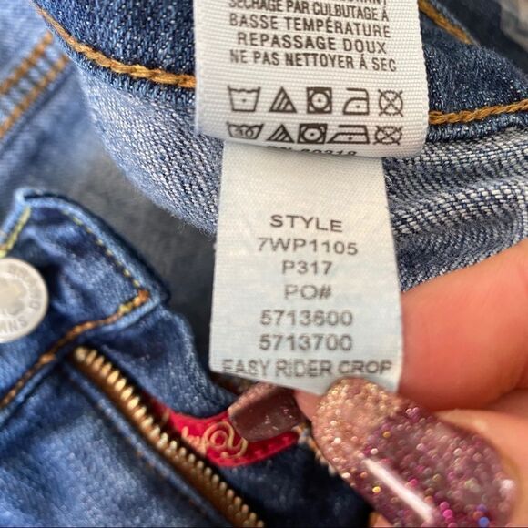 Lucky Brand Easy Rider Crop Jean 6 - Picture 6 of 8